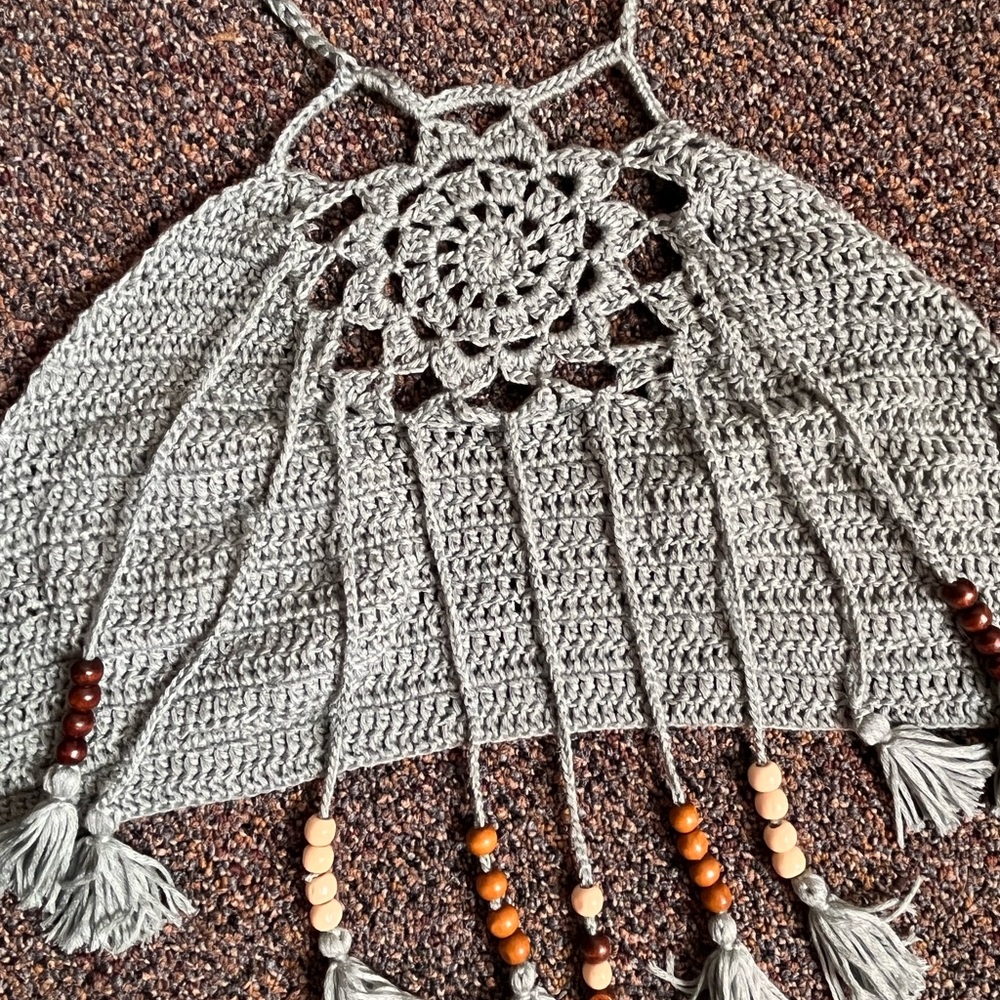 Hand Crocheted Boho Top - Picture 3 of 3